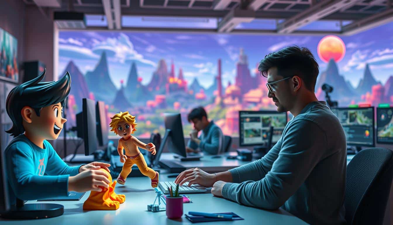 Roblox Studio game development creativity
