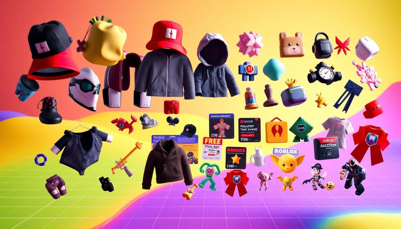 Roblox freebies and exclusive items