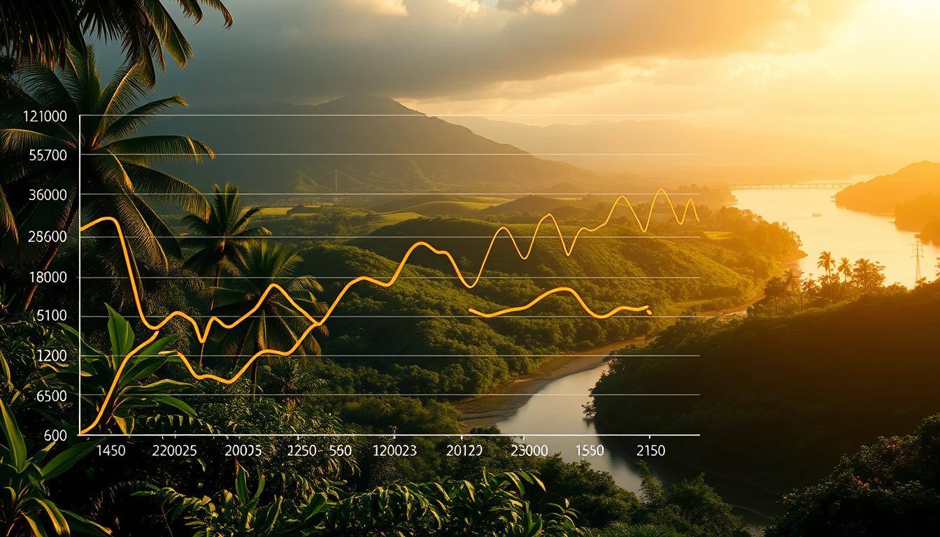 Exchange rate analysis in Guyana economy