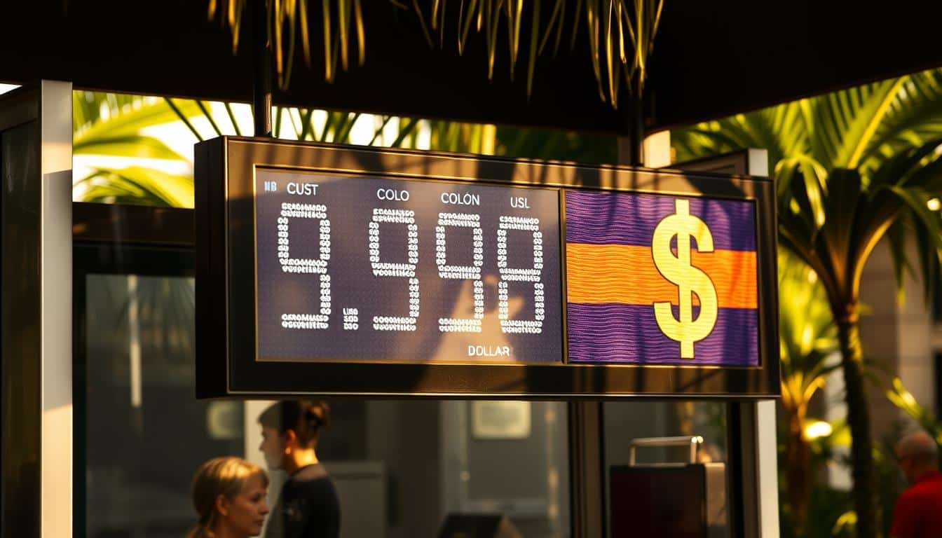 tipo de cambio Costa Rica colón costarricense dólar