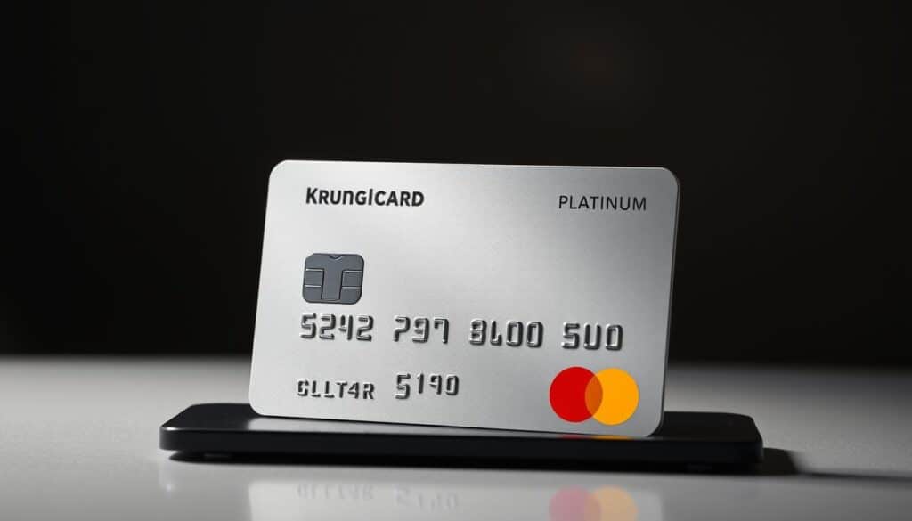 บัตร Krungthai Platinum Mastercard