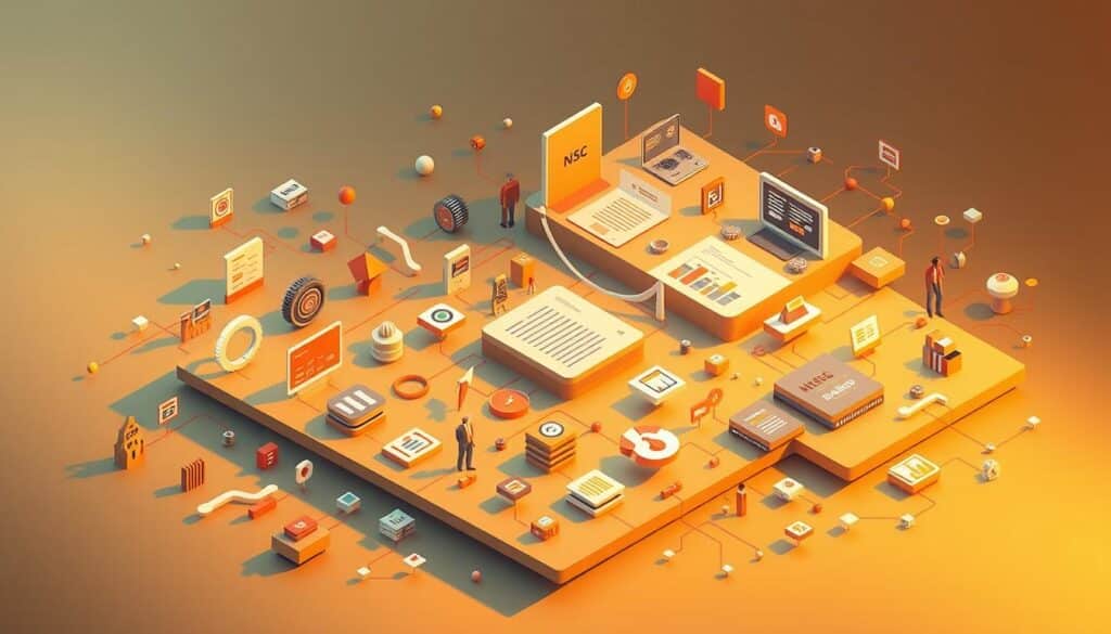 A vibrant backlink profile illustrated with a well-organized network of interconnected website icons, data visualizations, and abstract geometric patterns. The composition features a dynamic, three-dimensional layout with a sense of depth and movement, reflecting the complexity and multilayered nature of a robust link building strategy. Warm, muted tones create a professional, authoritative aesthetic, complemented by crisp, high-contrast elements to highlight key details. Subtle lighting from multiple angles casts dramatic shadows, adding visual interest and depth. The overall impression conveys the strategic, structured approach to cultivating a powerful backlink profile that boosts organic search performance.