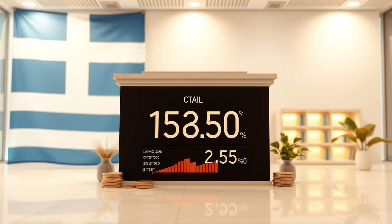 επιτόκιο δανείων στην Ελλάδα