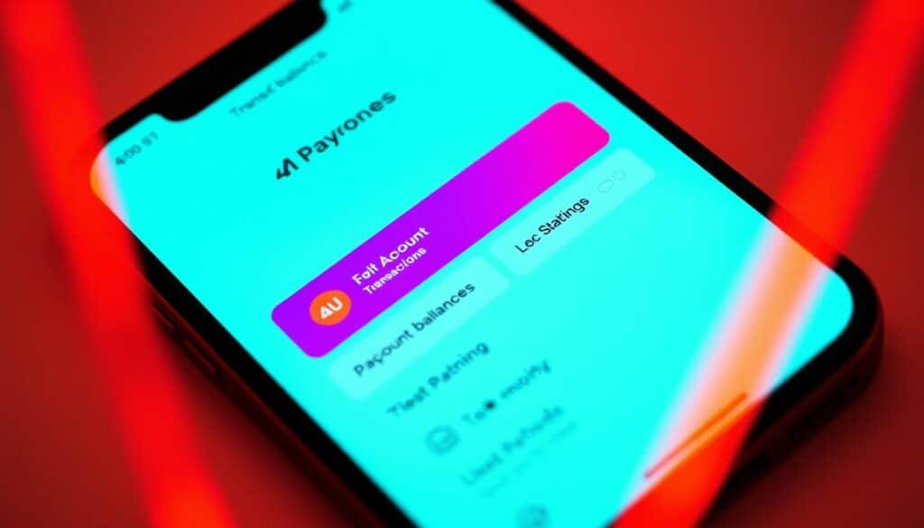 A detailed close-up view of the 4U Card mobile application interface, showcasing its intuitive and user-friendly design. The screen displays the main menu options, including account balances, transaction history, and payment settings, all rendered in a clean, modern aesthetic with a vibrant color palette. The interface is illuminated by warm, diffused lighting, creating a sense of depth and clarity. The composition emphasizes the sleek, minimalist design of the app, highlighting its seamless integration with mobile banking and daily financial management. The overall mood is one of simplicity, efficiency, and financial empowerment. A detailed close-up view of the 4U Card mobile application interface, showcasing its intuitive and user-friendly design. The screen displays the main menu options, including account balances, transaction history, and payment settings, all rendered in a clean, modern aesthetic with a vibrant color palette. The interface is illuminated by warm, diffused lighting, creating a sense of depth and clarity. The composition emphasizes the sleek, minimalist design of the app, highlighting its seamless integration with mobile banking and daily financial management. The overall mood is one of simplicity, efficiency, and financial empowerment.