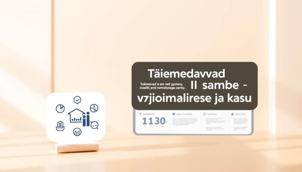 A dynamic visual representation of the Estonian pension system's second pillar, "II sammas," showcasing its benefits and opportunities. Depicted in a clean, modern style with an emphasis on simplicity and clarity. The foreground features a stylized icon or graphic symbolizing the key components of the second pillar, such as investment, growth, and retirement security. The middle ground showcases a minimalist, yet informative infographic highlighting the advantages and flexibility of the system. The background frames the scene with a warm, neutral palette, conveying a sense of stability and trust. Lighting is soft and diffused, creating a welcoming and approachable atmosphere. The overall composition is well-balanced, drawing the viewer's attention to the core message and reinforcing the section's title, "Täiendavad II samba võimalused ja kasu."