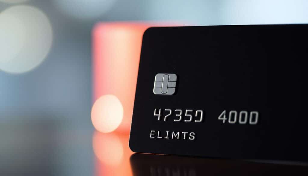 A modern and stylish credit card with vibrant colors, clean lines, and a sleek design, placed prominently in the foreground. The card is set against a blurred, ethereal background with soft lighting, creating a sense of sophistication and value. The composition emphasizes the card's features, such as its textured surface, embossed logo, and sharp edges, to convey a sense of quality and exclusivity. The overall mood is one of refinement and elevated financial experience, reflecting the concept of maximizing the value of a credit card.
