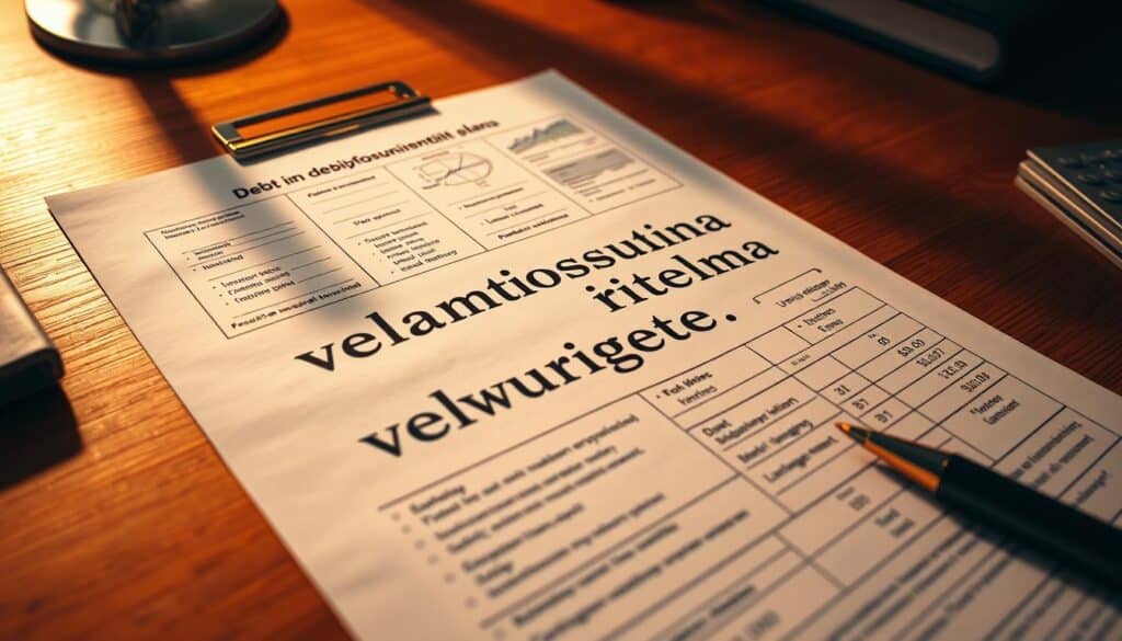 velanhoitosuunnitelma