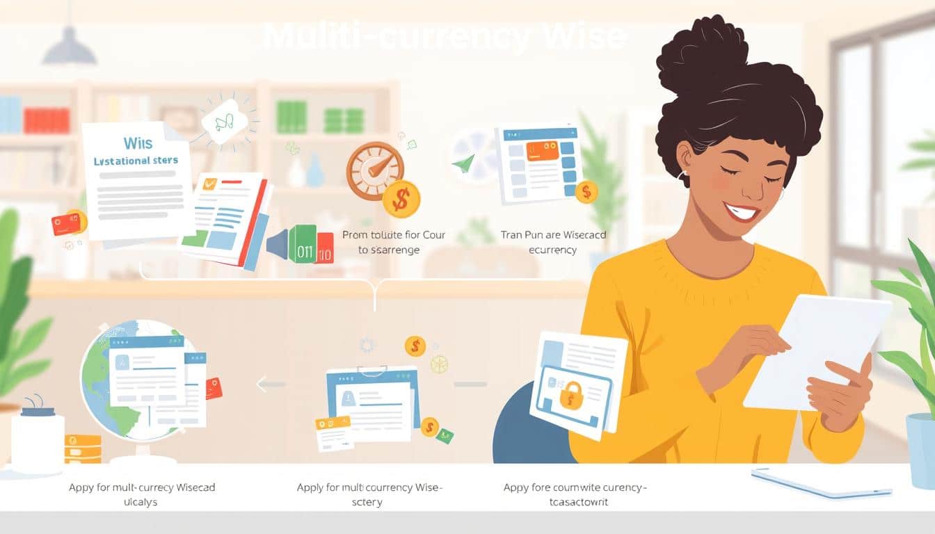 Comment demander la carte Wise multidevises