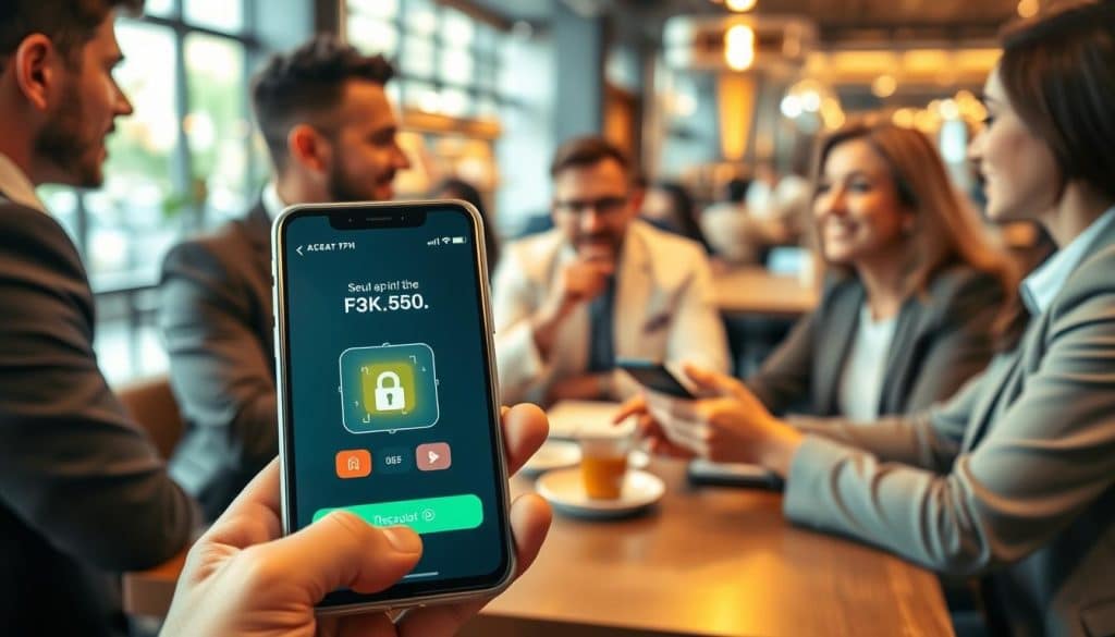 segurança pagamentos celular